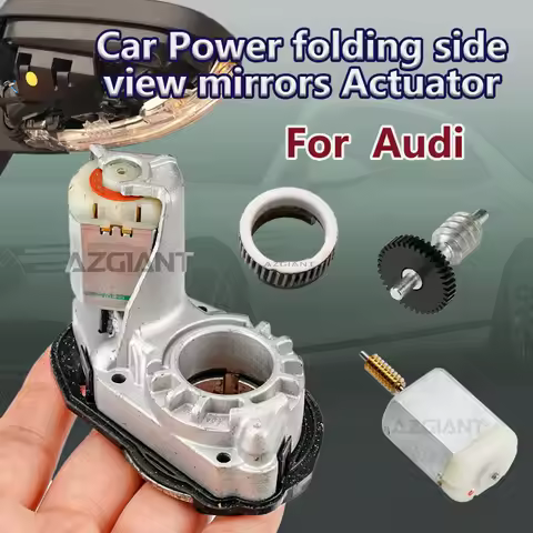AZGIANT For Audi A6 C7/4G/C4/Allroad 4F/C6 S4 B8/S5 Car Power folding side view mirrors Motors direc