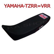 NEW เบาะแต่ง เบาะปาด เบาะรถมอเตอร์ไซด์สำหรับ YAMAHA-VR150เก่า=VRR=TZR=TZRR หนังด้าน ด้ายแดง งานสุดเท