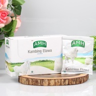PUTIH Original AMH Goat Milk Powder/ORIGINAL White BOX Packaging/Contents 10 Sachets/AMH ETAWA Goat Milk