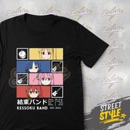 Lasido Kesoku Band T-shirt Bocchi The Rock Band Kesoku T-shirt/ Bocchi The Rock T-shirt/