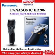 Panasonic ER206 Rechargeable (Beard and Hair Trimmer) | Charge Indicator Lamp | Ergonomic Design | B