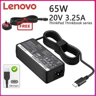 65W Lenovo ThinkPad Laptop Charger Watt USB-C Power Adapter - ThinkPad T14 T15 E14 E15