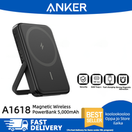 Anker Powerbank 322 PowerCore Power Bank 5000mAh Magnetic 5K MagGo Wireless Portable Charger Magsafe Charger A1618