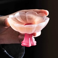 Color Glass Pastel Goblet Goblet Tea Cup Tea Cup Smell Cup Rice Wine Shochu Cup High-value Master Cu