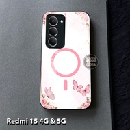 Redmi 15 Case - Redmi 15 4G & 5G Glass Softcase - Xiaomi Redmi 15 Casing - Silicone For Redmi 15 5G 