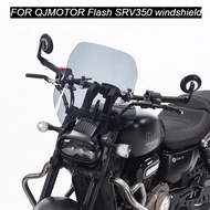 For QJMOTOR Flash SRV350 Modified windshield adjustable height windshield motorcycle accessories