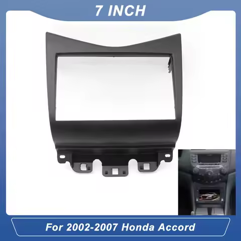 7 Inches Car Android MP5 Player Frame 2Din Install Head Unit Fascia Dash Cover Pnael Tirm Kit for 20