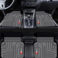 2/4pc Anti-slip Dirt-resistant Car Carpet Wear-resistant Mats For Audi Sline A3 A1 A4 B8 B7 A5 A7 A8