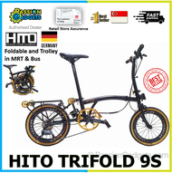 Hito Trifold 9S 16inch Foldable Bicycle fold like Pikes 3sixty Bikes