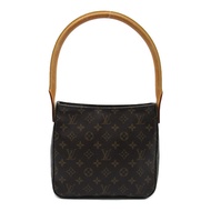 LOUIS VUITTON Looping MM 肩背包 M51146 Monogram 棕色 二手 LV