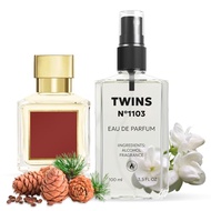 TWINS Impression of Baccarat Rouge 540 | Unisex Perfume for Women and Men Eau de Parfum | No.1103 |