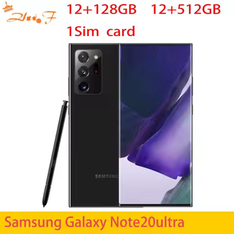 Samsung Galaxy Note 20 Ultra note20 n986u n986u1 5G Smartphone, 128 GB, 512GB ROM, 12GB RAM