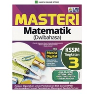 BUKU LATIHAN : MASTERI MATEMATIK ( DWIBAHASA ) TINGKATAN 3 KSSM