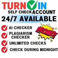 TURNTIN ACCOUNT SELF CHECK Plagiarism & AI Writing Detection Checker | No Repository | Not submmitte