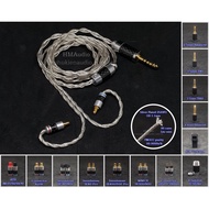 7N OCC Litz 25AWG 1.1mm silver-plated copper headphone wire CNY 4 - Connetor IM50/70 A2DC IE80/80s I