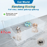 DIY transparent Large cat cage Cat house Animal wire cage Cat fence