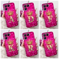 5G For Tecno Pova 7 LJ7 7Pro LJ8 7Ultra LJ9 Cover Techno Pova 7 Pro 5G Case Black Fashion A-Z Letter