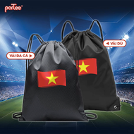 CLB Bóng Đá - Túi Rút Thể Thao Đựng Giày Vải Dù Chống Nước Siêu Nhẹ In Logo MU MC Arsenal PSG Real M