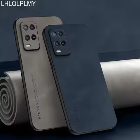 Sheepskin Leather Soft Case For OPPO A98 A79 5G A54 A55 A57 A77 A73 A78 A74 A94 A40 A80 Realme C67 C