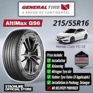General Tire GS6 Honda Civic 215/55R16 215-55R16 16 Inch