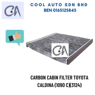 🔥READY STOCK 🔥CARBON CABIN FILTER TOYOTA CALDINA (1090 C)(3124)