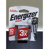 Energizer Battery AAA 8pcs