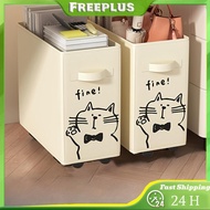 Multipurpose Organizer with Wheels Office Organizer Basket for Office Under Desk