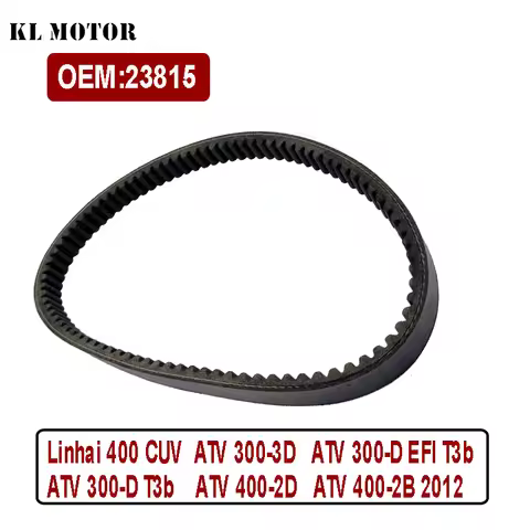 Drive Belt CVT LH ATV 300-3D ATV 300-D EFI T3b ATV 400-2D ATV 400-2B Bighorn 23815