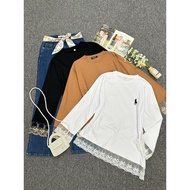 L0P0 LACE ASYMMETRIC T-SHIRT Code: 10063133