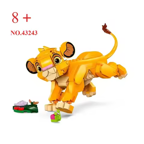 2025 DIY 43243 The Lion King Model Set, Birthday Gift, Christmas Gift