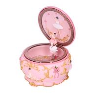 Decoration Music Box Exquisite Music Box LED Music Box Figurine Rotation Exquisite Music Box Home De