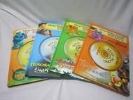 迪士尼英文繪本 有聲書 4書+4CD