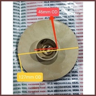 Water pump impeller 12mm x46x127mm