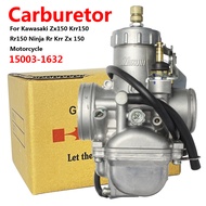 CARBURETOR MIKUNI FOR ZX150 KRR150 RR150 NINJA R KRR ZX 150 MOTORCYCLE CARB KARBURETOR ORIGINAL
