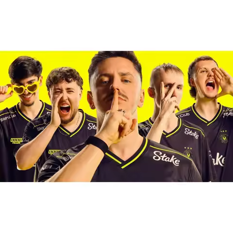 Team Vitality CS2 Esports Jersey 2026 NEW Pro Gaming Shirt ZywOo ropz T-shirt Breathable Quick Dry M