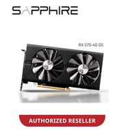 SAPPHIRE PULSE Radeon RX 570 4G GDDR5 - 11266-96-90G - 3 month warranty / RX550 4GB