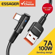 100W 7A USB Type-C Fast Charging Cable for Realme Vivo