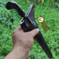 Keris Pusaka Bethok Brojol Gapit Wayang Gonjo Tindik Emas