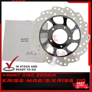ENKE1 DISC PLATE MR2 MR3 KRISS 110 FRONT DEPAN STANDARD Motorcycle Accessories DISC BRAKE PLATE PIRI