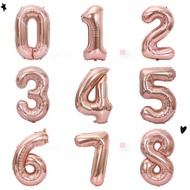 40-inch Number Foil Balloon 【Instock】