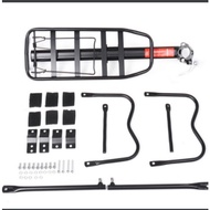 Cargo rack, quick-release steel heavy-duty bicycle rear cargo rack