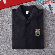 Original Hong Kong fashion brand polo shirt men Shawn Yue cotton lapel short-sleeved t-shirt loose l