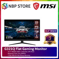 MSI G321Q 31.5" WQHD 170Hz Flat Gaming Monitor