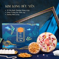 Yến Sào Hoàng Kim - Hộp Quà Tặng Cao Cấp Kim Long Bửu Yến 100g Tổ Yến Nguyên Chất và Đông Trùng Hạ T