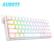 Aubess Keyboard Mekanikal game, Keyboard berkabel mekanik sumbu merah