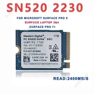 【95%New】 WD West Number SN520 128G 512GB 256G M.2 2230 PCIe NVMe SSD Dell Computer Solid State Drive