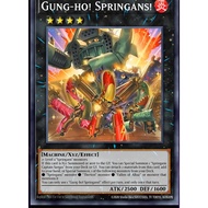 TGT Yugioh genuine Yugioh card Gung-Ho Springans Common Common Common Common Common