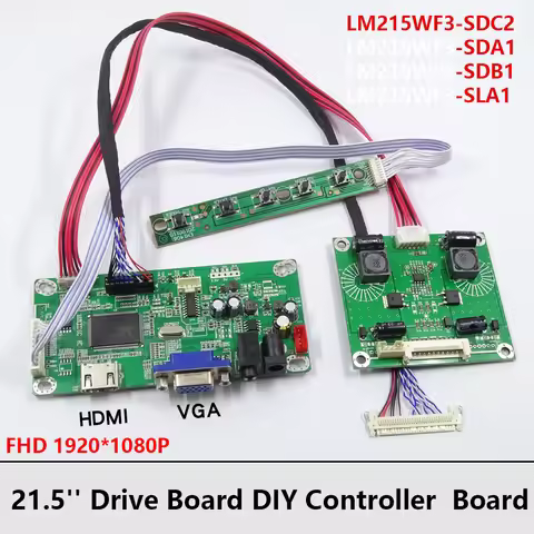 21.5" iMac A1311 LM215WF3 SLA1 SDA1 SDB1 SDC2 Display Screen Controller Driver Board Test Mainboard 