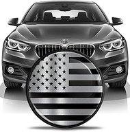 Front Hood Trunk Tuning Badge 82mm Compatible with BMW Emblem 51147057794 USA Flag EN 23