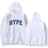 Women's Hype Print Hoodie - Long Sleeve Casual Streetwear